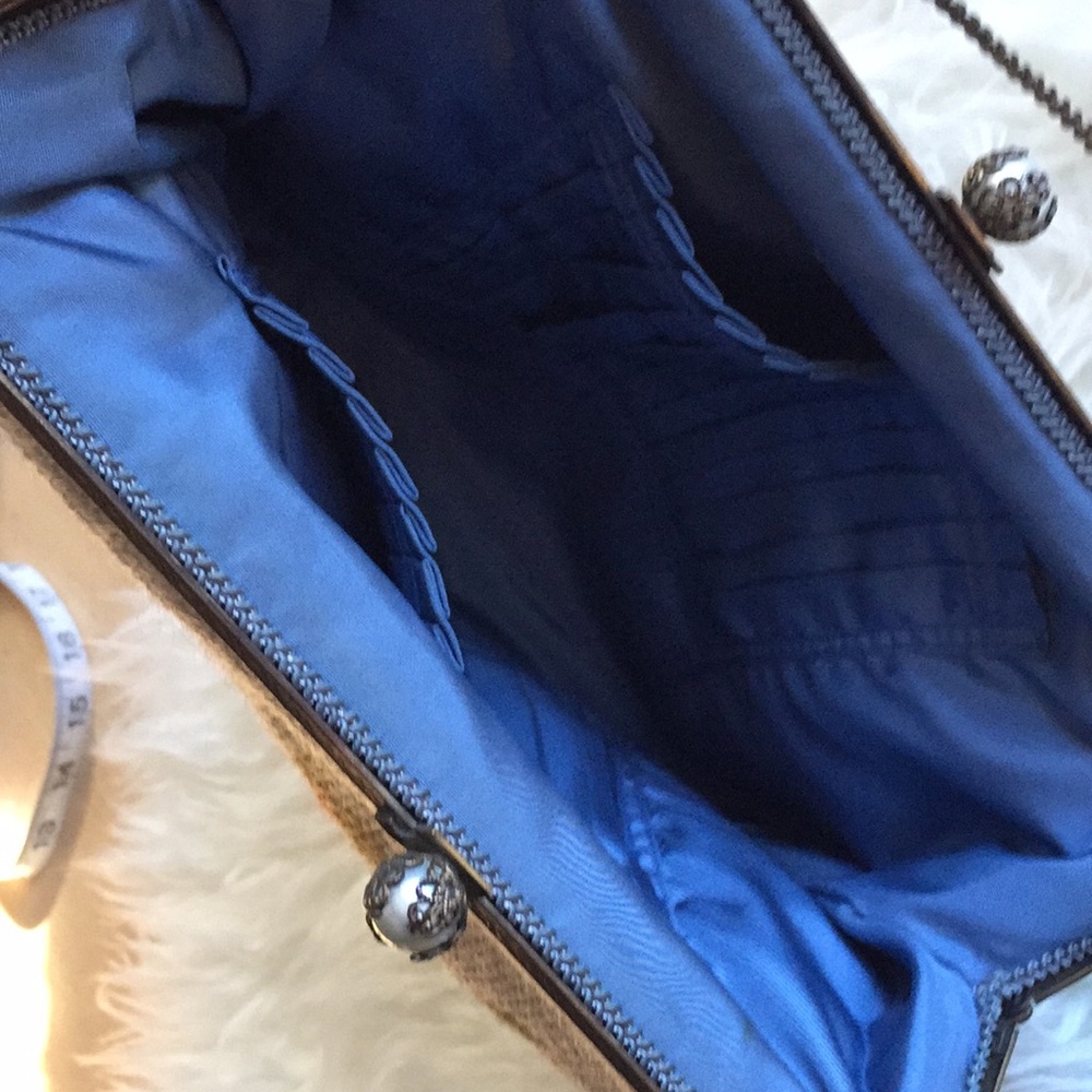 Unique Needlepoint Vintage Custom Made Bag - image 4